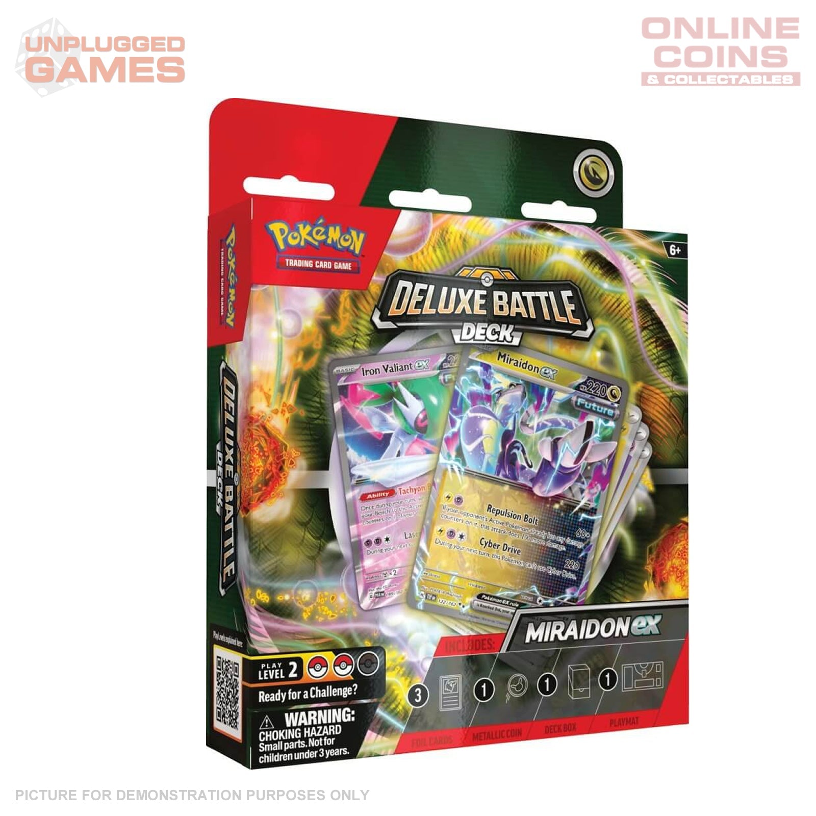 POKÉMON TCG Miraidon ex Deluxe Battle Deck